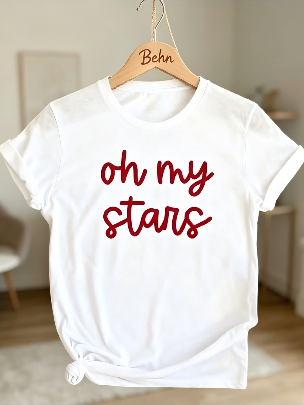Womens July 4th Stars and Stripes Crewneck Womens Mens T-shirt Unisex